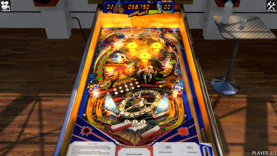 Zaccaria Pinball: Future World Table Screenshot