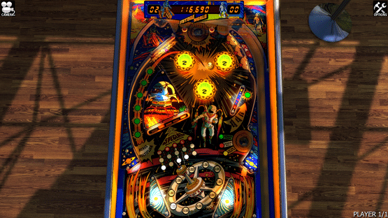 Zaccaria Pinball: Future World Table Screenshot