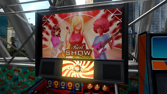 Zaccaria Pinball: Red Show Deluxe Pinball Table Screenshot