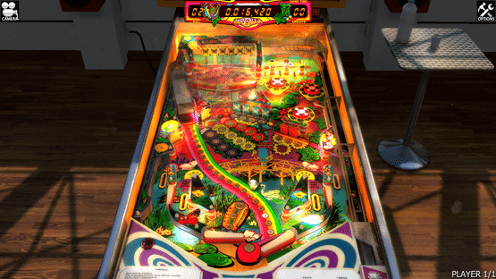 Zaccaria Pinball: Farfalla Table Screenshot