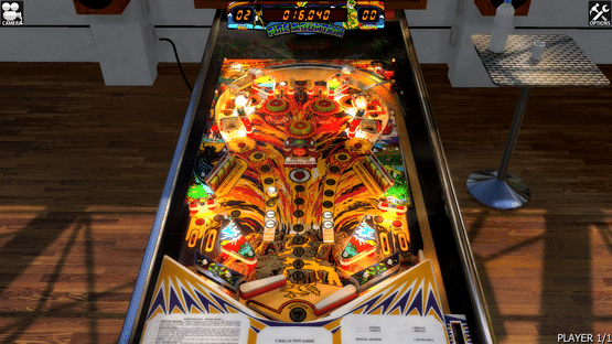 Zaccaria Pinball: Fire Mountain Table Screenshot