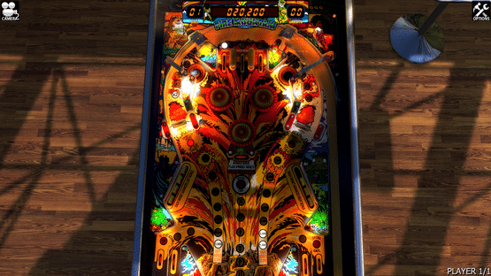 Zaccaria Pinball: Fire Mountain Table Screenshot