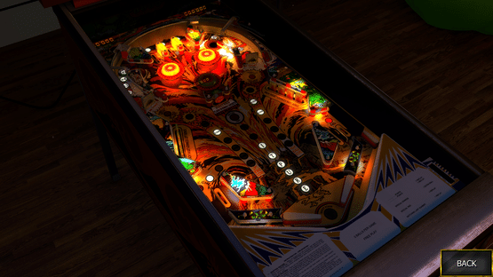 Zaccaria Pinball: Fire Mountain Table Screenshot