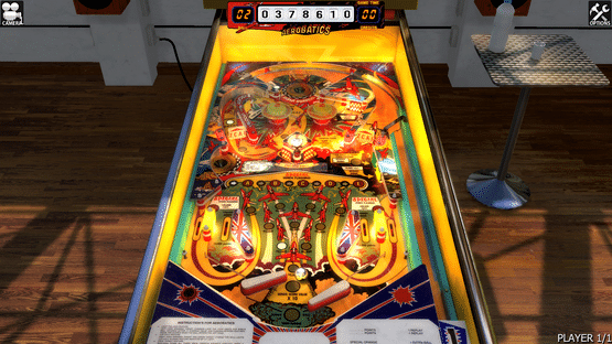 Zaccaria Pinball: Aerobatics Table Screenshot