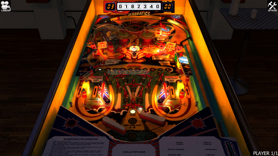 Zaccaria Pinball: Aerobatics Table Screenshot