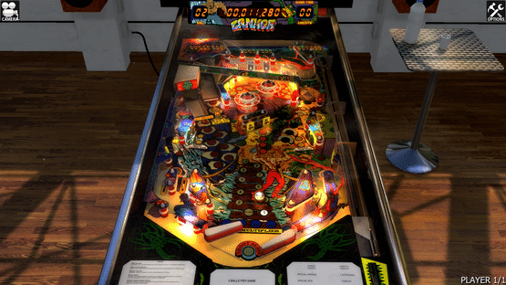 Zaccaria Pinball: Zankor Table Screenshot