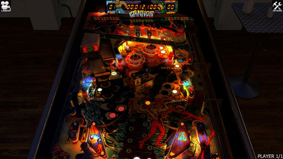 Zaccaria Pinball: Zankor Table Screenshot