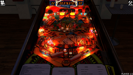 Zaccaria Pinball: Blackbelt Table Screenshot