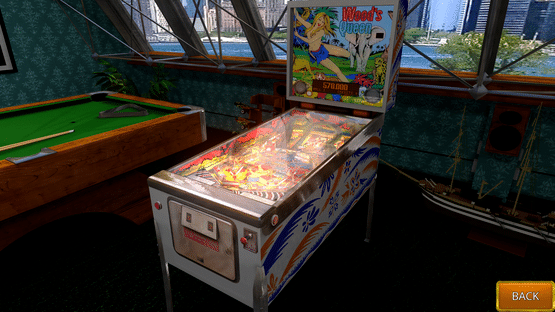 Zaccaria Pinball: Wood's Queen 2019 Table Screenshot