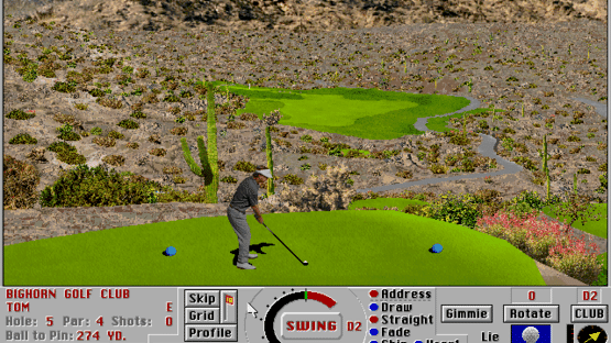 Links: Championship Course - Bighorn Screenshot