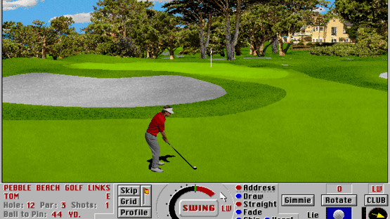 Links: Championship Course - Pebble Beach Screenshot