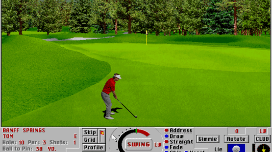 Links: Championship Course - Banff Springs Screenshot