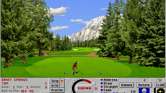 Links: Championship Course - Banff Springs Screenshot