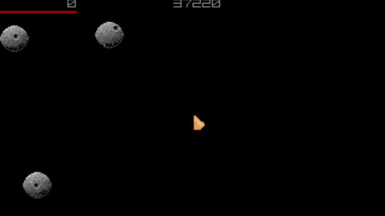 Asteroids Deluxe Screenshot