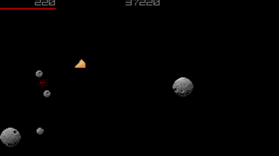 Asteroids Deluxe Screenshot