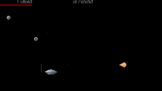 Asteroids Deluxe Screenshot