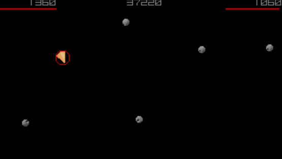 Asteroids Deluxe Screenshot