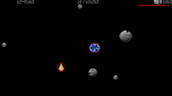 Asteroids Deluxe Screenshot