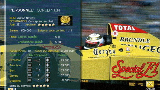 Grand Prix Manager 2 Screenshot