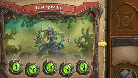 Hearthstone: Ashes of Outland - Trial by Felfire Screenshot