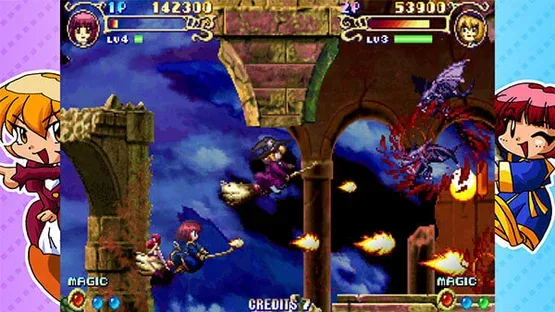 Cotton Guardian Force: Saturn Tribute gameplay screenshot 4