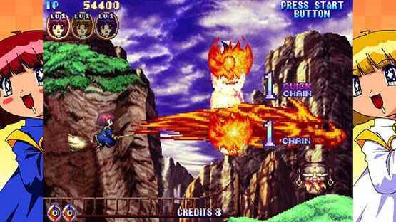 Cotton Guardian Force: Saturn Tribute gameplay screenshot 5
