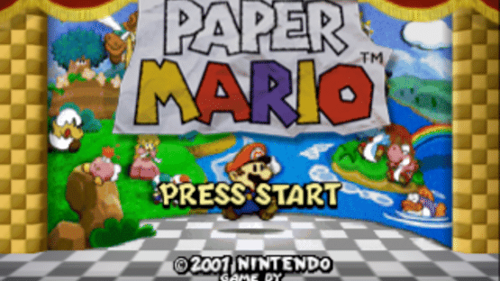 Paper Mario Multiplayer Screenshot