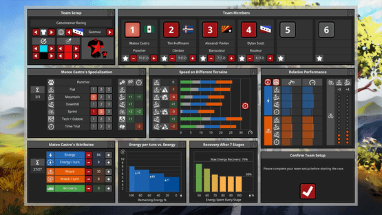 The Cyclist: Tactics Screenshot