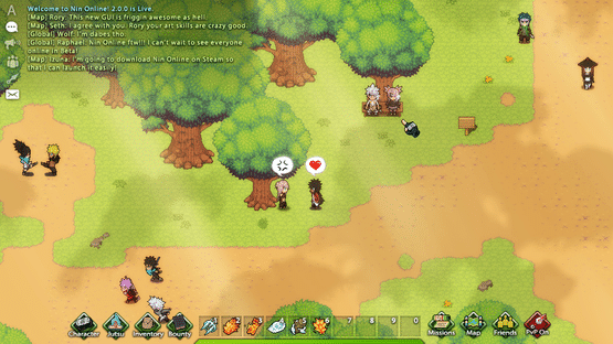 Nin Online Screenshot