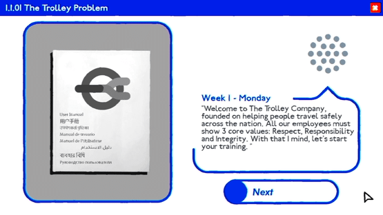 Trolley Problem, Inc. Screenshot