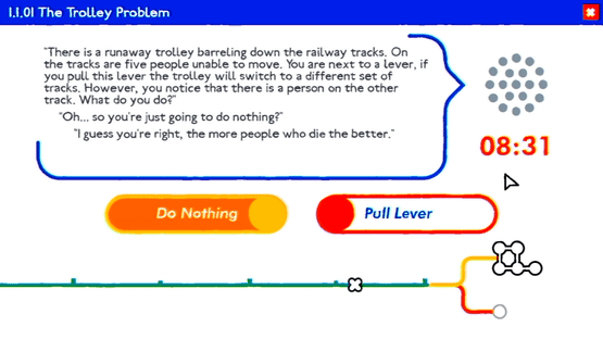 Trolley Problem, Inc. Screenshot