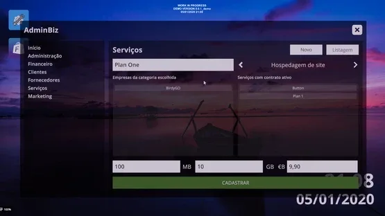 Web Host Simulator screenshot 2