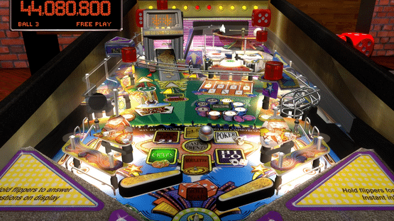 Stern Pinball Arcade: High Roller Casino Screenshot