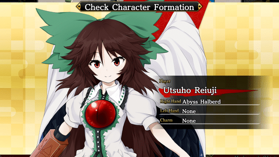 Touhou Genso Wanderer Reloaded: Utsuho Reiuji Screenshot