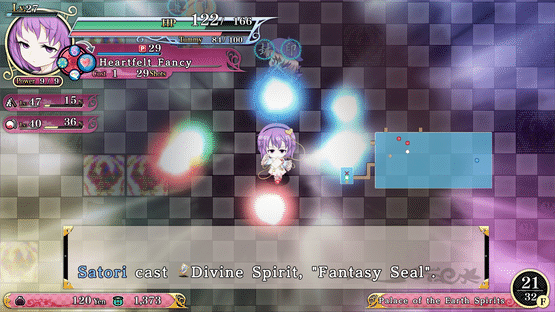 Touhou Genso Wanderer Reloaded: Satori Komeiji Screenshot