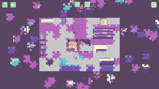 Newton's Life at Home - Pixel Art Jigsaw Puzzle screenshot 4