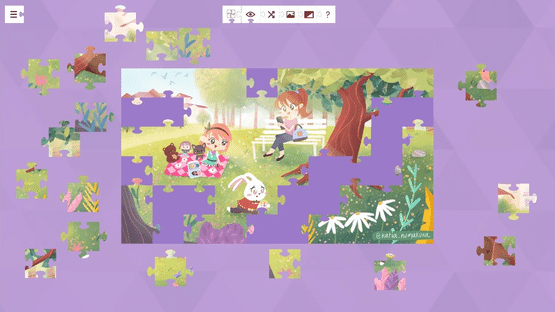 Alice in Wonderland: A Jigsaw Puzzle Tale Screenshot