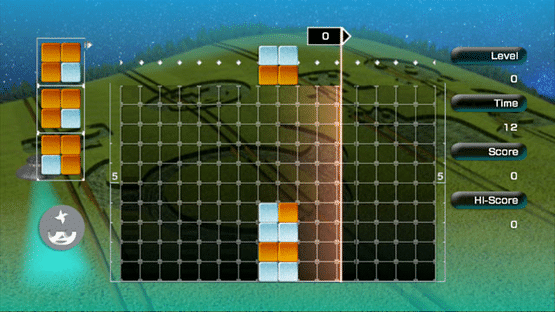 Lumines Supernova Screenshot