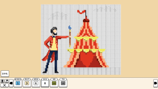 Coloring Pixels: Amusement Park Pack Screenshot