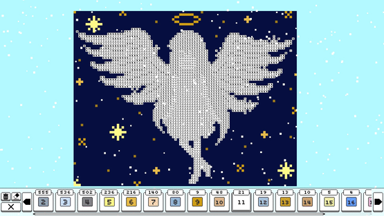 Coloring Pixels: Winter Holidays Pack Screenshot