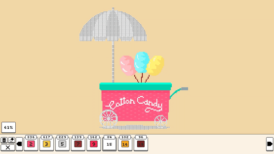 Coloring Pixels: Amusement Park Pack Screenshot