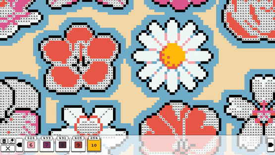 Coloring Pixels: Flowers Pack Screenshot