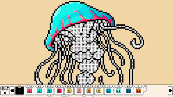 Coloring Pixels: Marine Life Pack Screenshot