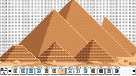 Coloring Pixels: Landmarks Pack Screenshot