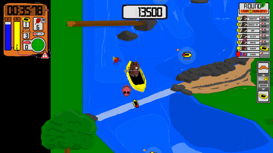 Beaver Fun River Run: Steam Edition Screenshot