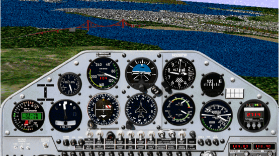 Microsoft Flight Simulator for Windows 95 Screenshot