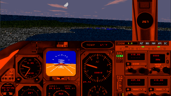 Microsoft Flight Simulator for Windows 95 Screenshot