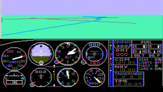 Microsoft Flight Simulator 1.0 Screenshot