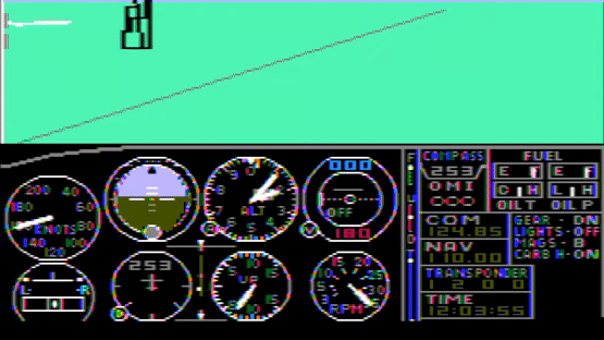 Microsoft Flight Simulator 1.0 Screenshot