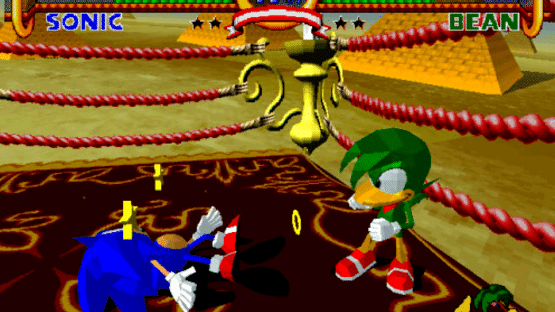 Sonic the Fighters Screenshot